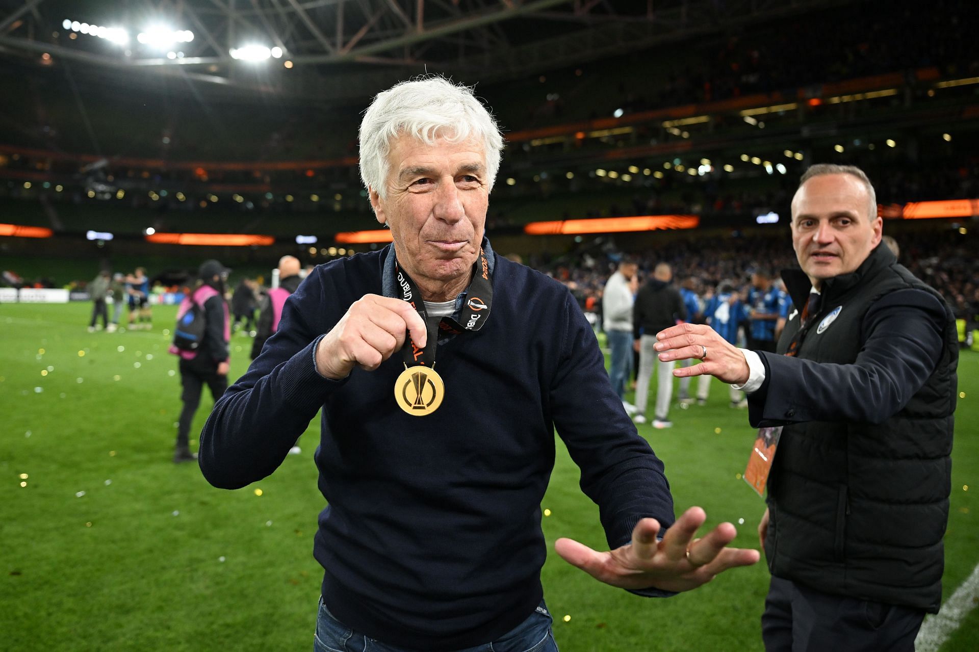 Gian Piero Gasperini was proud of his team.